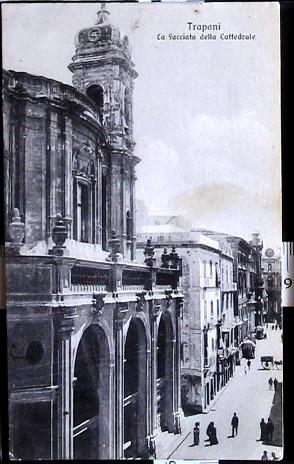 Vecchia Trapani 107 - Trapani - Cartolina - La facciata della Cattedrale.jpg